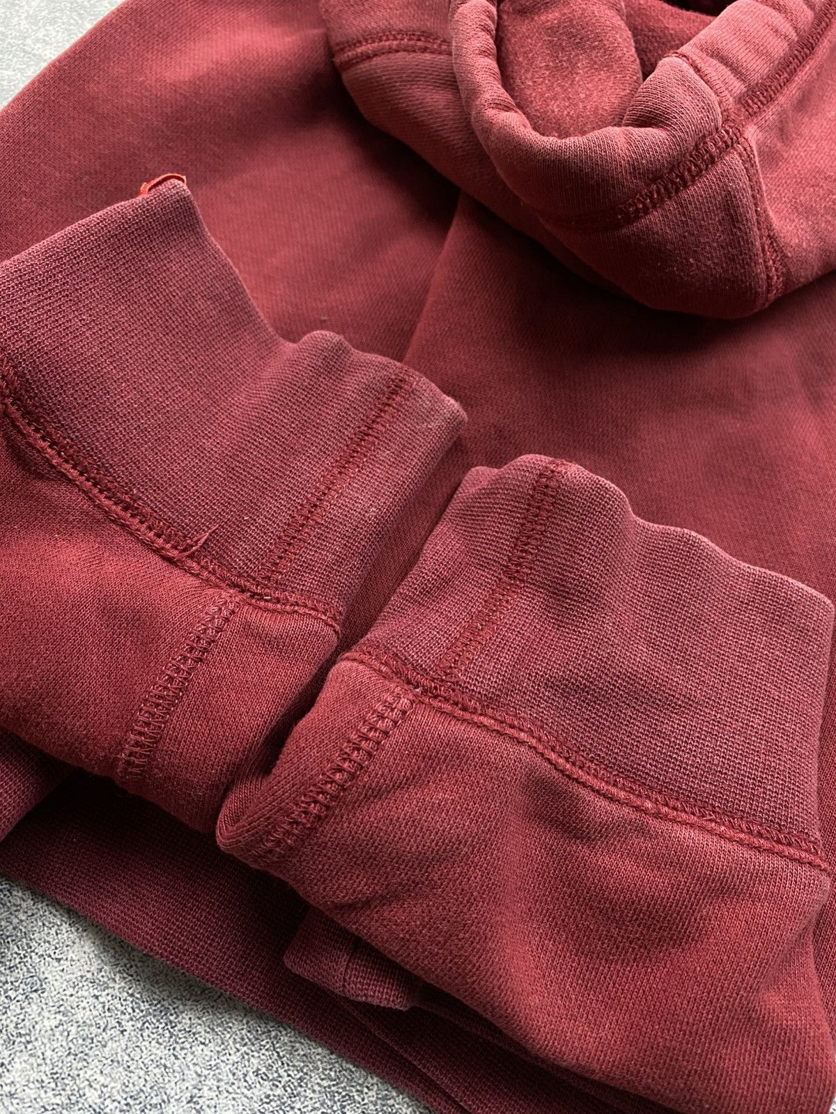 Nike × Vintage Vintage Nike Heavy Cotton Boxy Hoodie Big Logo Size US M / EU 48-50 / 2 - 10 Thumbnail