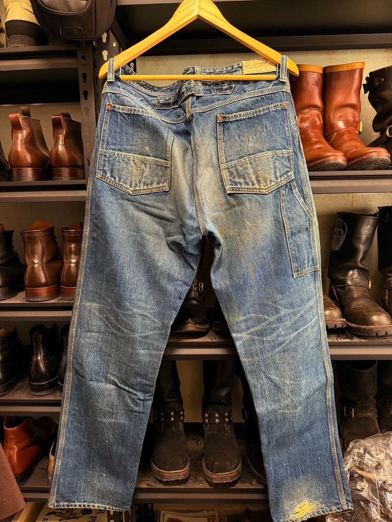 Freewheelers Freewheelers Washed raw cattle-2506 Size US 32 / EU 48 - 2 Thumbnail