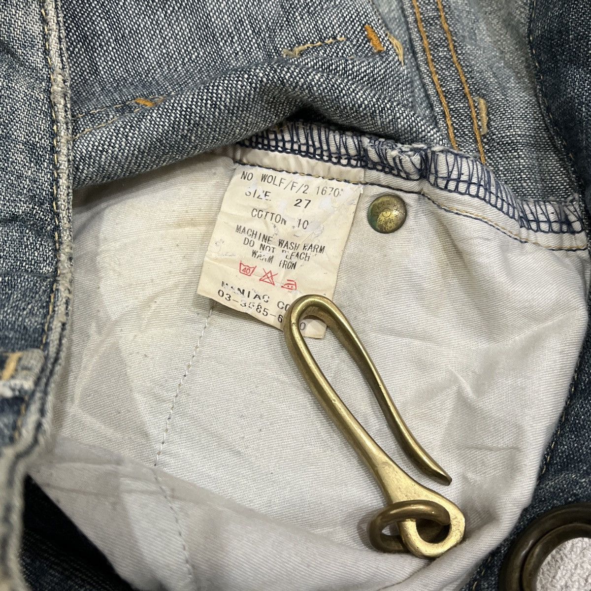 Le Grande Bleu (L.G.B.) 2000s L.G.B. If Six Was Nine Distressed Cut Denim Size US 30 / EU 46 - 5 Thumbnail
