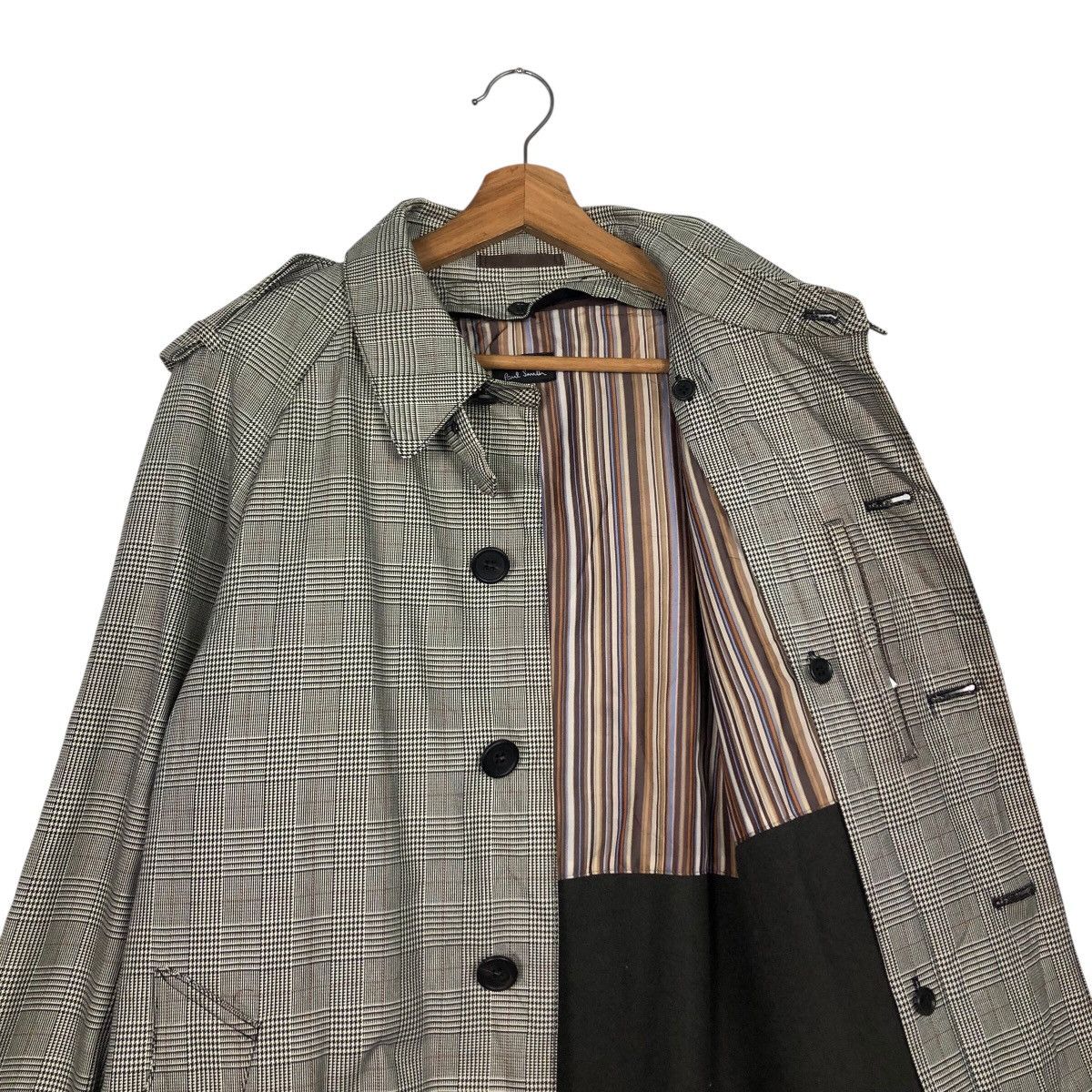 Paul Smith 📌Vintage Biker Bondage Jacket Paul Smith Striped Blanket Size US M / EU 48-50 / 2 - 13 Thumbnail