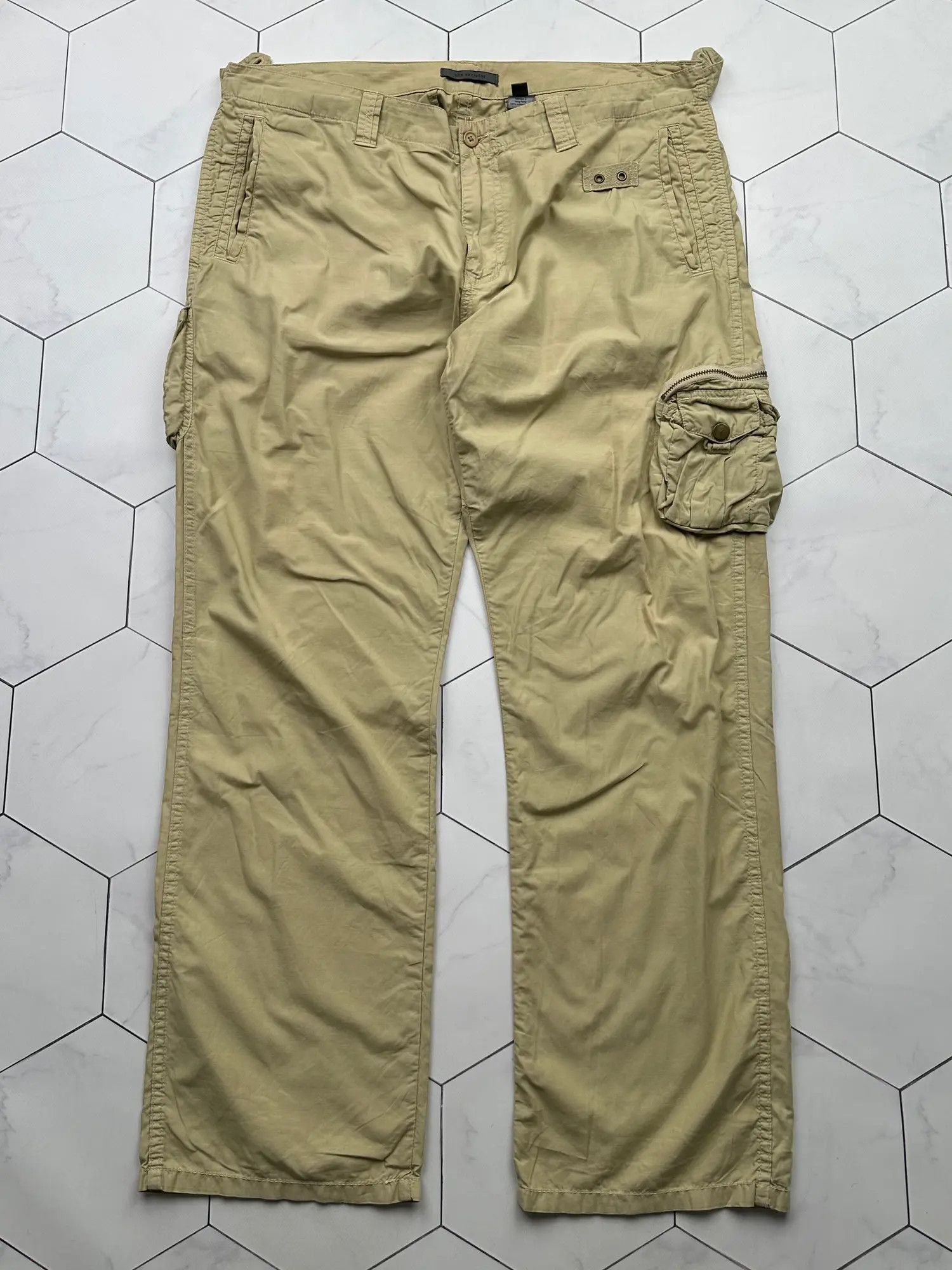 John Varvatos John Varvatos Vintage Cargo Pants (B121) Size US 36 / EU 52 - 1 Thumbnail