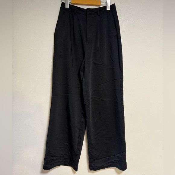 7 For All Mankind 7 For All Mankind Women’s Wide-Leg Black Dress Pants Size S Size 27" / US 4 / IT 40 - 2 Thumbnail