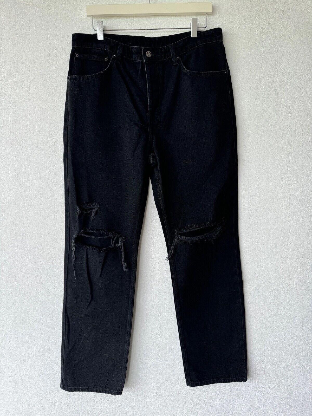 Ksubi new Ksubi mens denim jean anti k 32 straight fit black Size US 32 / EU 48 - 1 Thumbnail