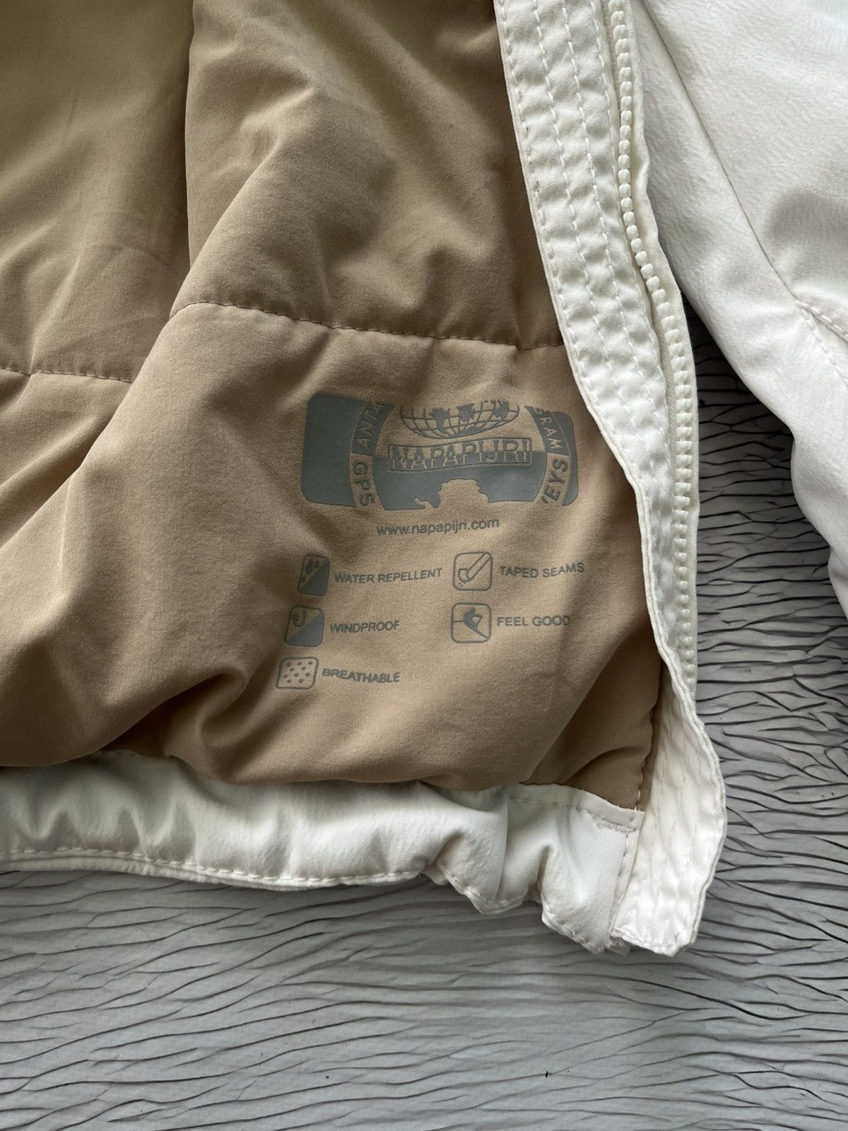 Napapijri Napapijri Skidoo Anorak Jacket 4 Fleece Outdoor White Size XL / US 12-14 / IT 48-50 - 4 Thumbnail