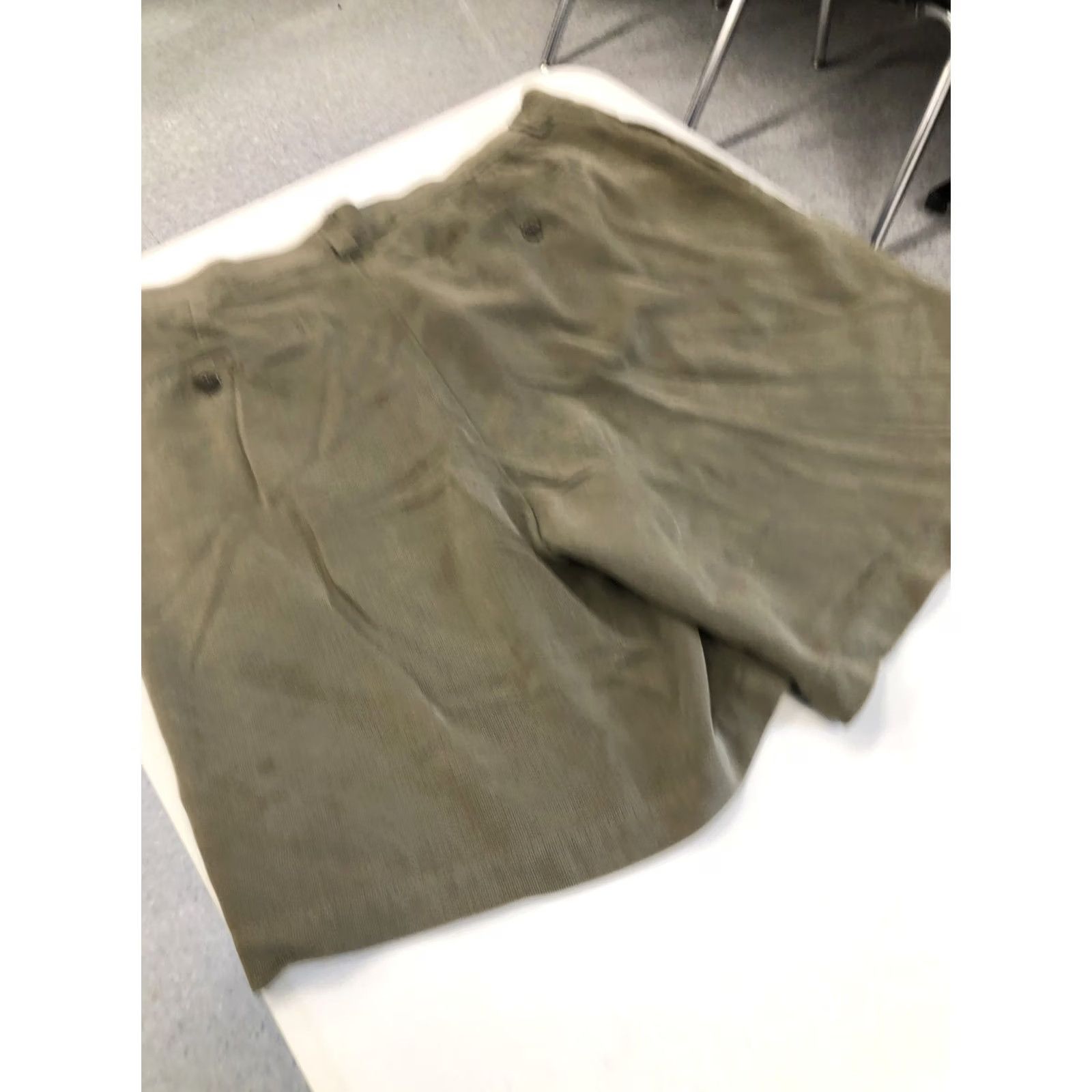 Tommy Bahama Tommy Bahama Shorts Mens 36 Relax Green Pleated Silk Casual Beach Chino Size US 36 / EU 52 - 6 Thumbnail