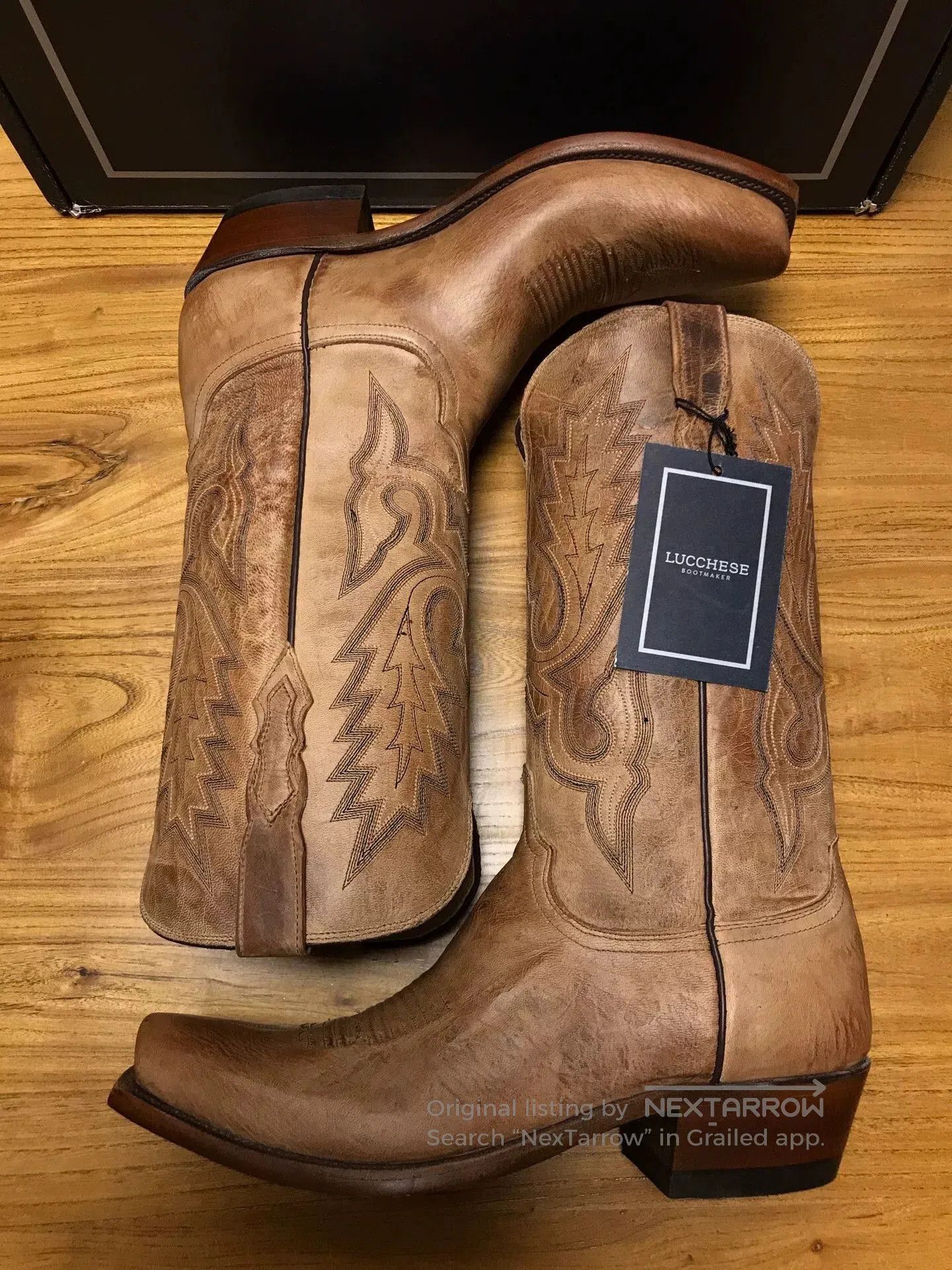 Lucchese Lucchese Western Cowboy Boots US 9EE. Size US 9 / EU 42 - 4 Thumbnail