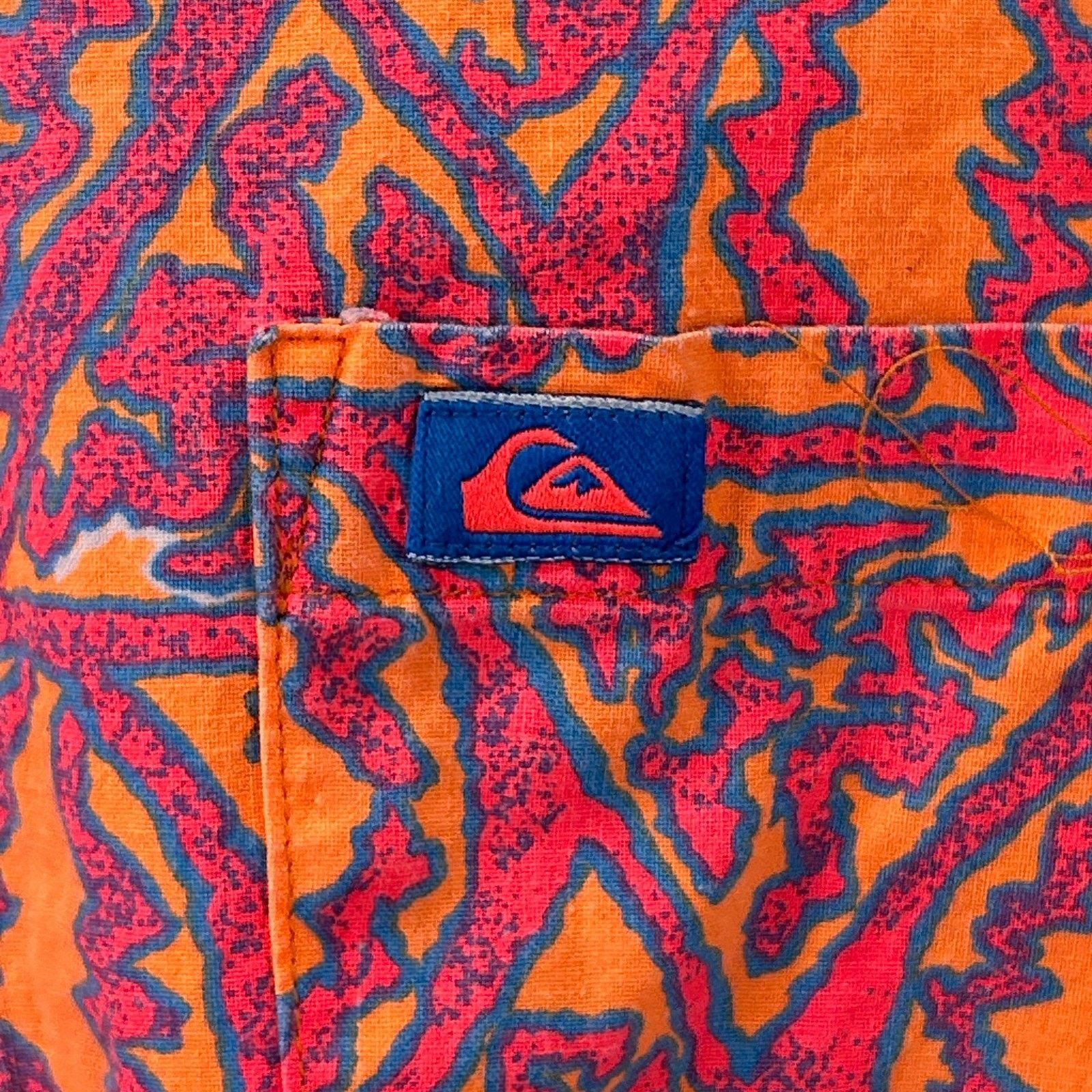 Quiksilver Vintage 80s 90s Quiksilver Button Front Shirt M Medium Size US M / EU 48-50 / 2 - 4 Thumbnail