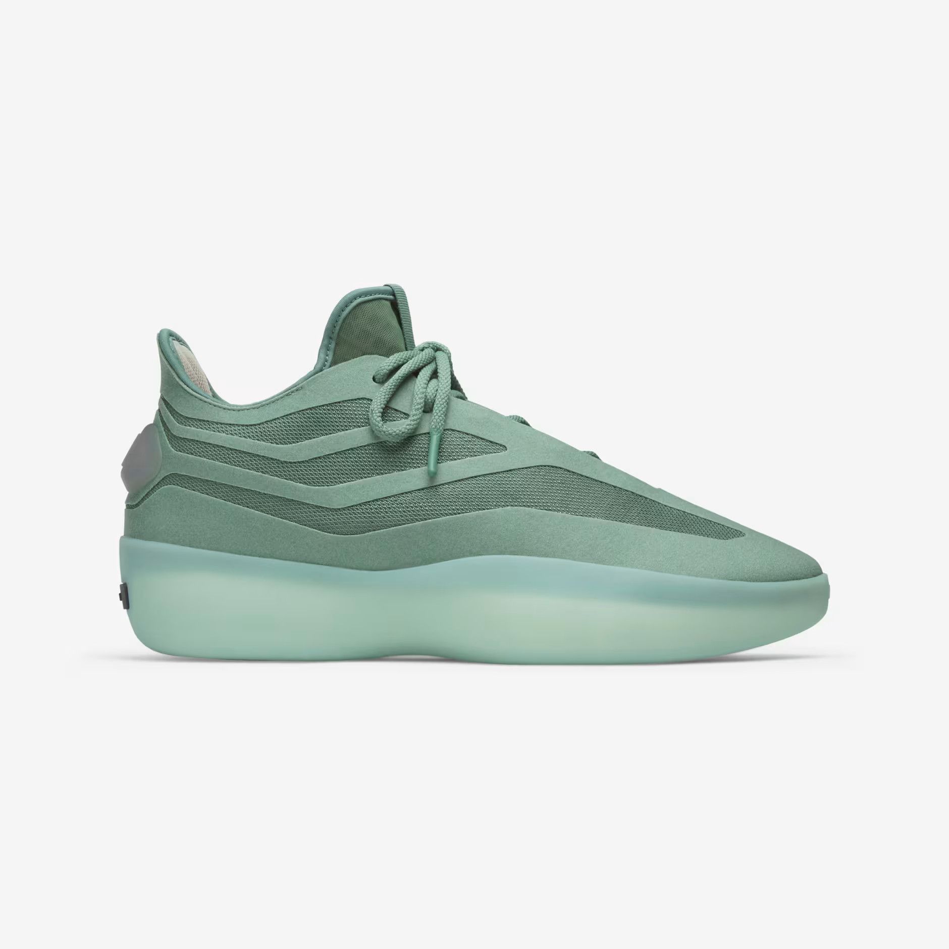 Adidas × Fear of God o1mle0426 Baskerball Sneakers in Green Size US 10 / EU 43 - 1 Thumbnail