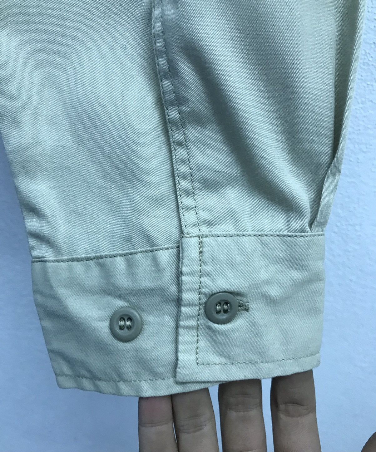 Dickies × Vintage Vintage Dickies Long Sleeve Shirt Button Up Size US L / EU 52-54 / 3 - 10 Thumbnail