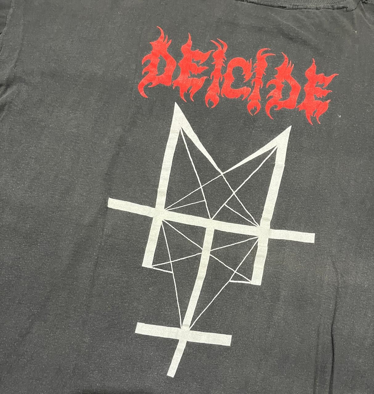 Band Tees Vintage Deicide 1990s Death metal tees Size US XL / EU 56 / 4 - 7 Thumbnail