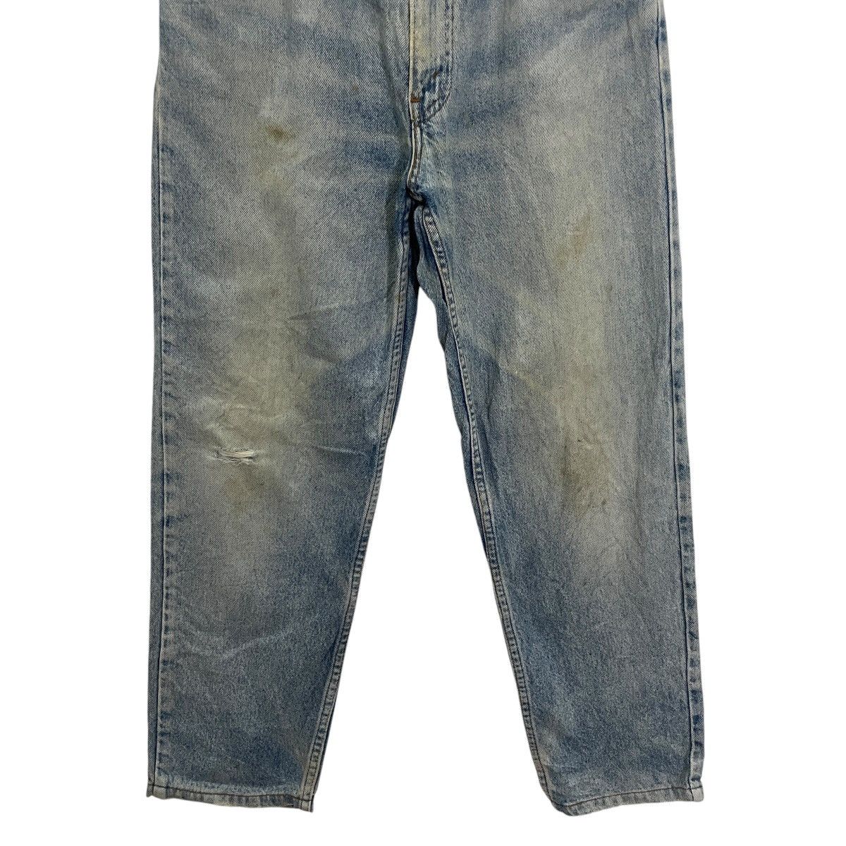 Levi's Vintage 90s Levis Button 525 Distressed Denim Size US 31 - 2 Thumbnail