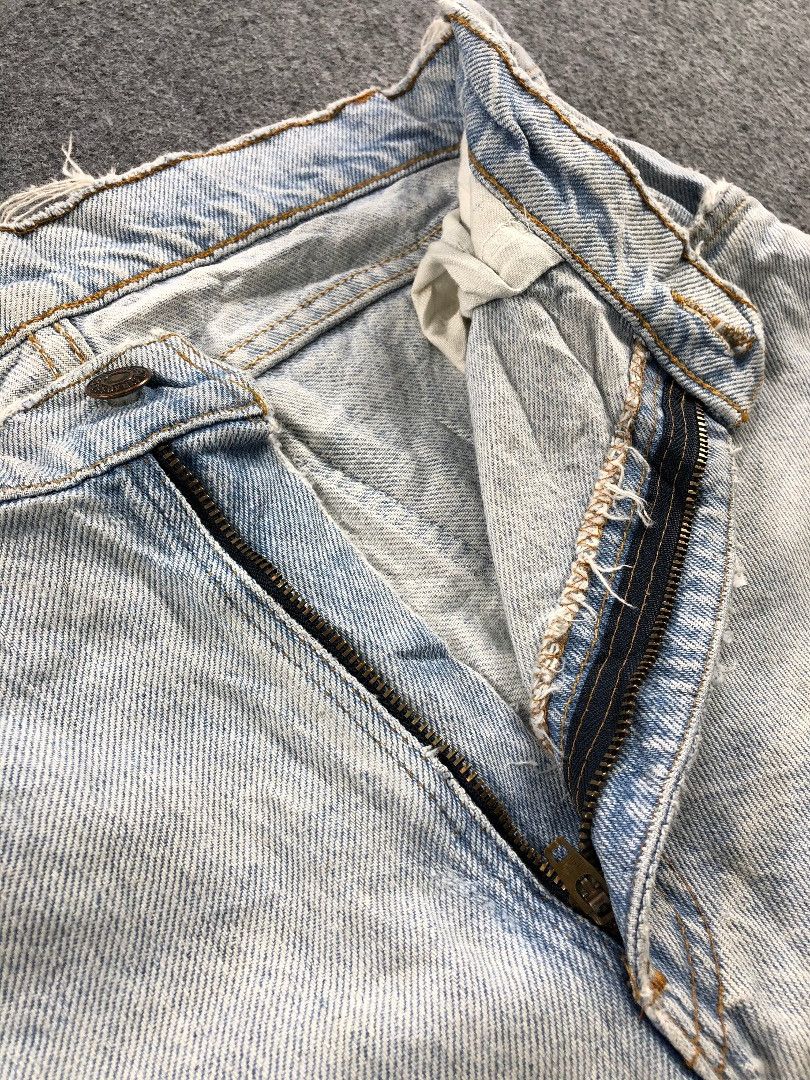 Levi's × Vintage Vintage Distress 90s Levis 550 Orange Tab Jeans-JM673 Size US 30 / EU 46 - 8 Thumbnail