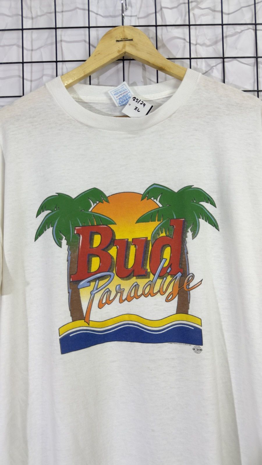 Vintage Vintage 1994 budweiser promo tee shirt Size US XL / EU 56 / 4 - 4 Thumbnail