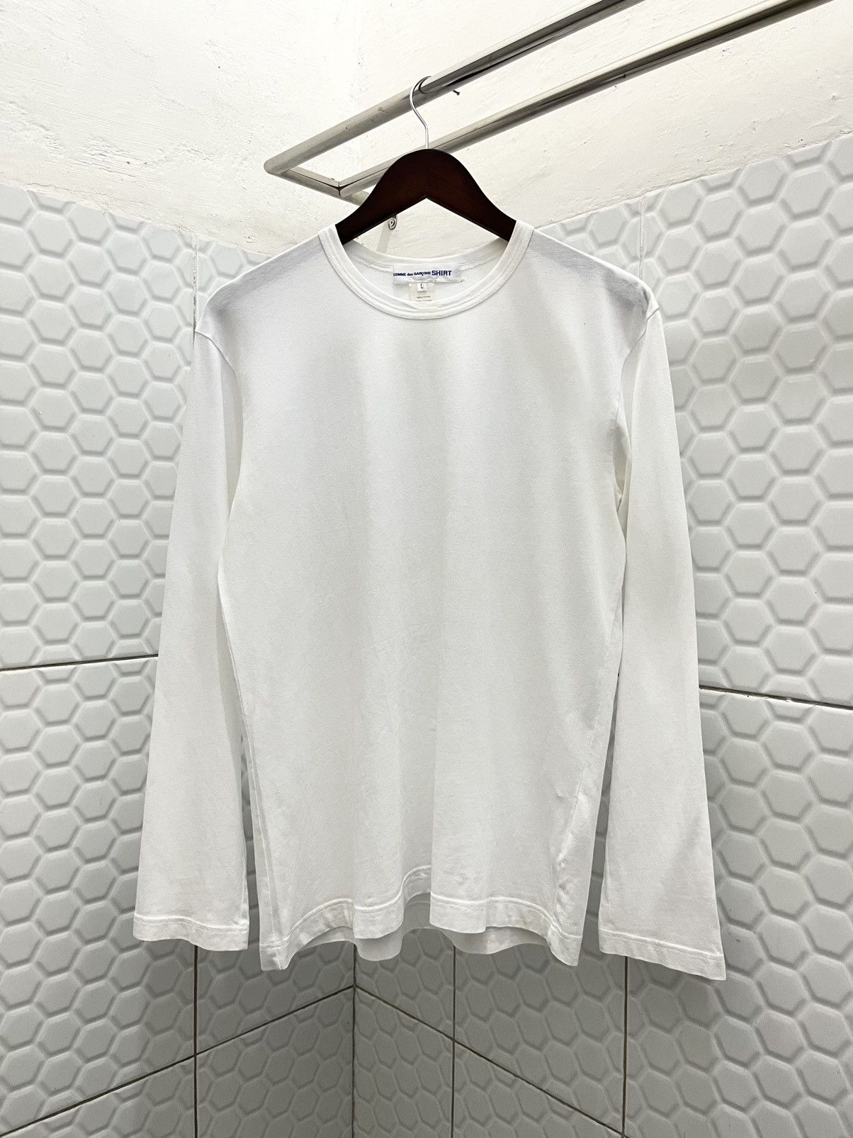 Comme des Garcons × Comme des Garcons SHIRT Comme Des Garcons Shirt Essentials Longsleeve Size US L / EU 52-54 / 3 - 4 Thumbnail