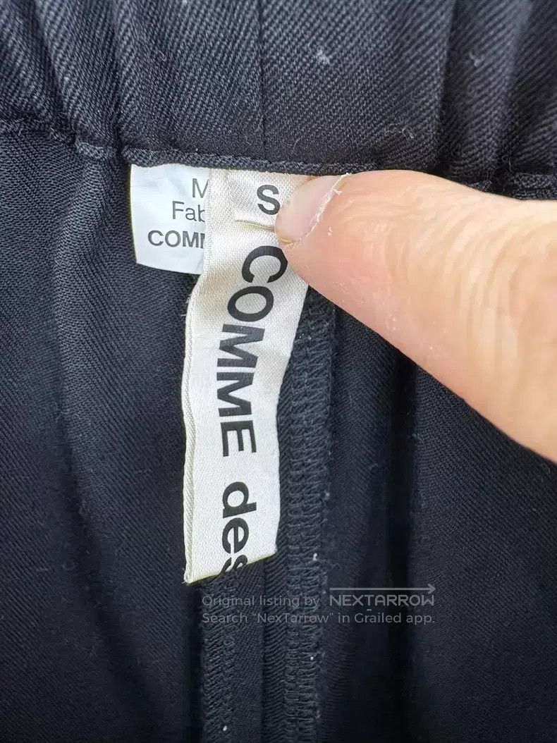 Comme des Garcons Comme des Garcons size S Black Wool Mid High-waisted Short Size 25" / US 0 / IT 36 - 3 Thumbnail