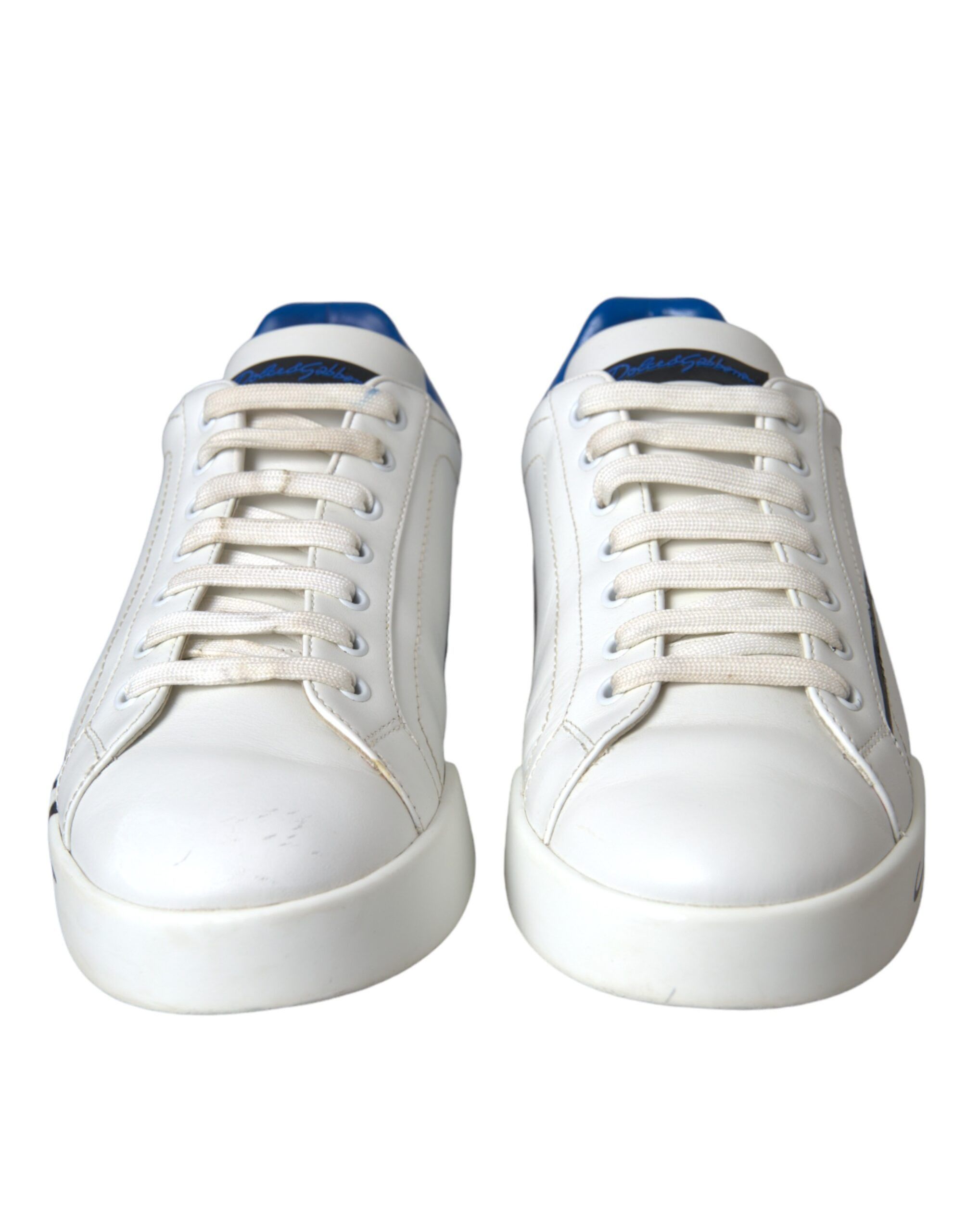 Dolce & Gabbana Dolce & Gabbana Leather Low Top Sneakers Men's Shoes Size US 10.5 / EU 43-44 - 1 Thumbnail