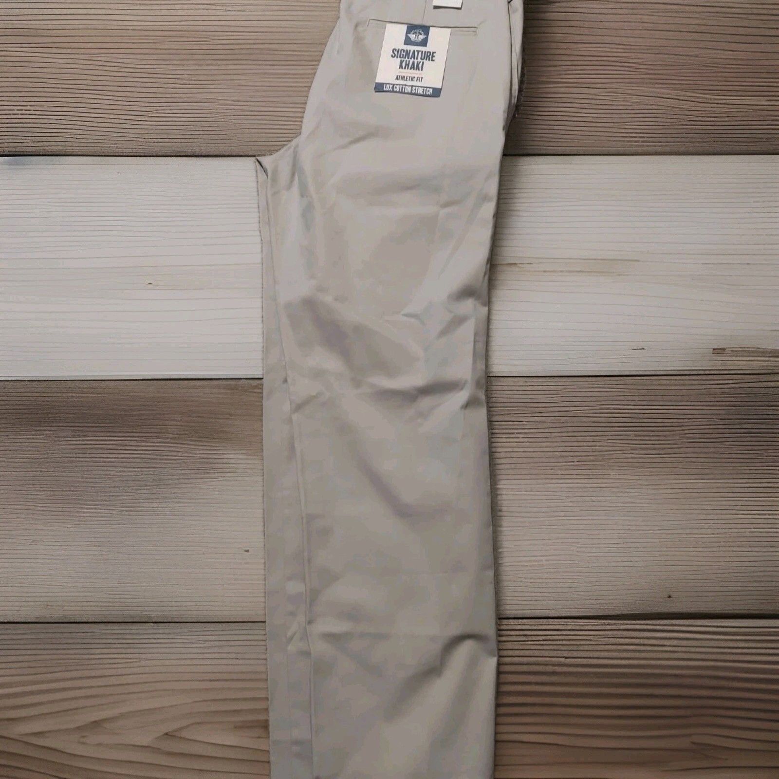 Dockers DOCKERS Men's Signature Khaki Lux Cotton Stretch Athletic F Size US 34 / EU 50 - 1 Thumbnail