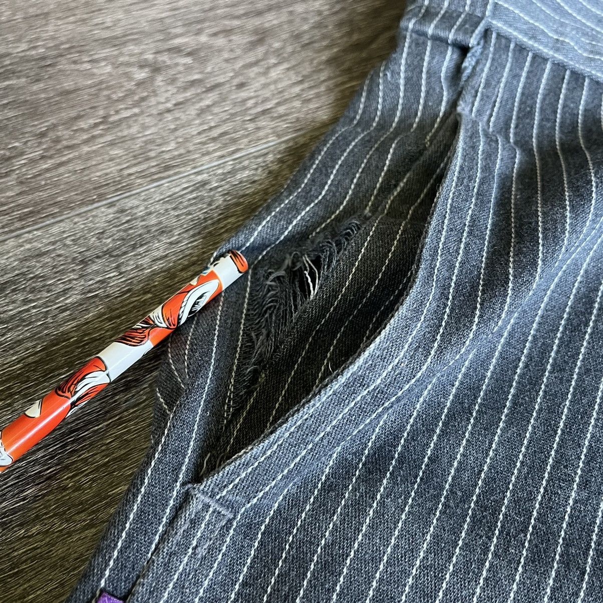 Cmonwealth Commonwealth FTGG Pin Striped Dress Pants Size 32 Size US 32 / EU 48 - 8 Thumbnail