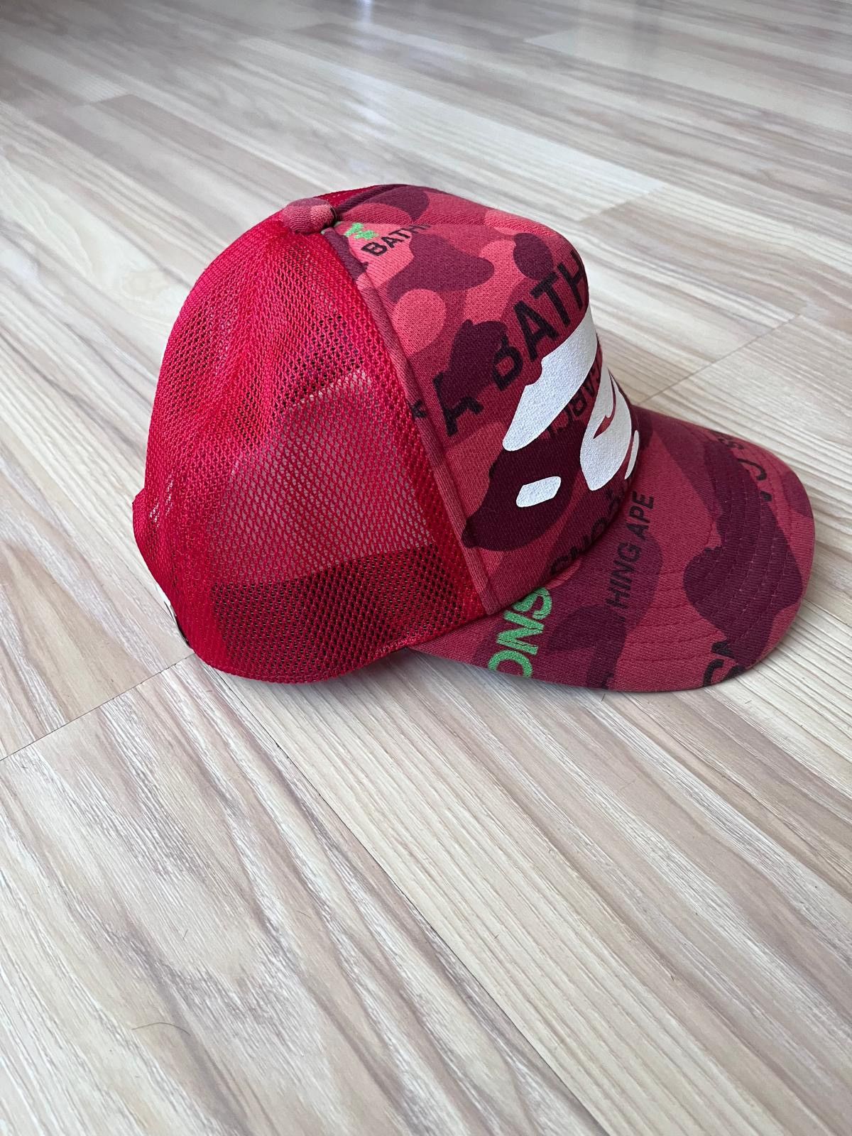 帽子 Comme des Garcons OSAKA x BAPE MESH CAP 32553 comme des garcons osaka x bape mesh cap red | eBay