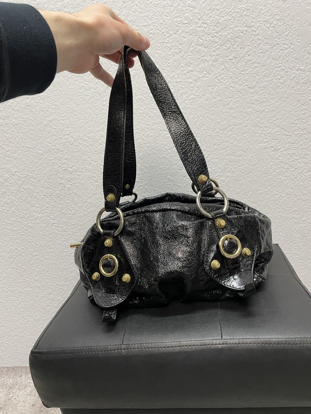 Japanese Brand × KMRii × Vintage Vintage Y2K If Six Was Nine Like Kmrii Leather Bag Size ONE SIZE - 3 Thumbnail