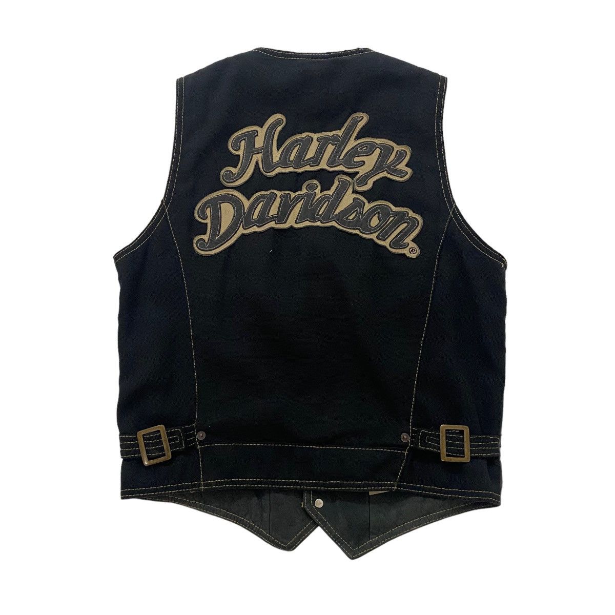 Harley Davidson ✨Vintage Harley Davidson leather vest Size US S / EU 44-46 / 1 - 1 Thumbnail