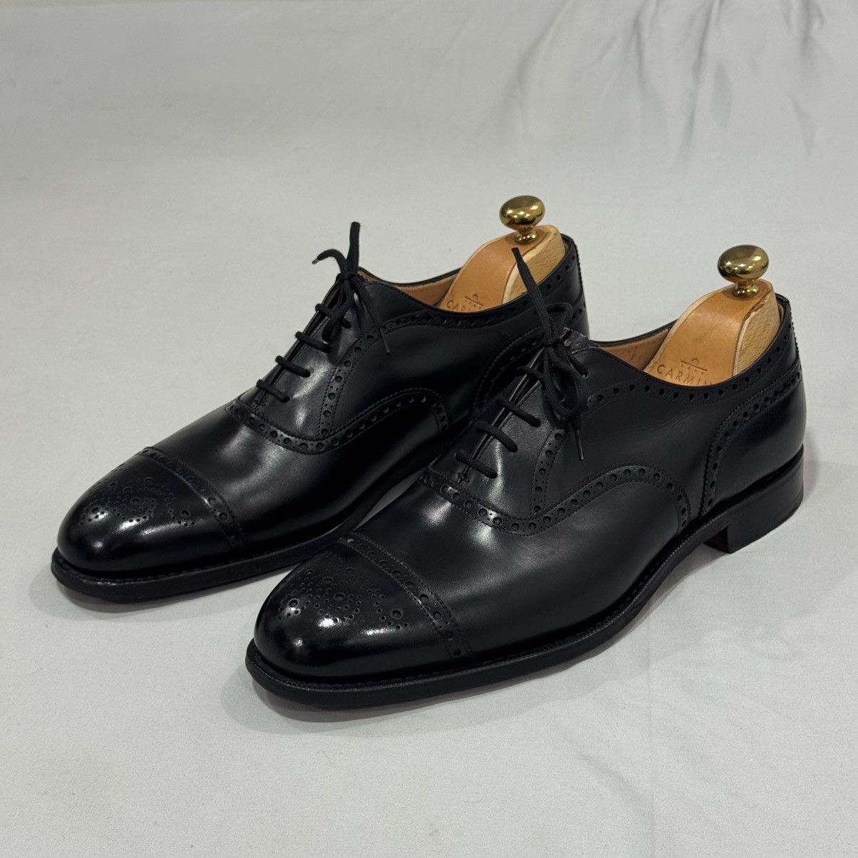 Church's Church’s Diplomat 173 Calf Leather Oxford Brogue – Black 🔥 Size US 10.5 / EU 43-44 - 2 Thumbnail