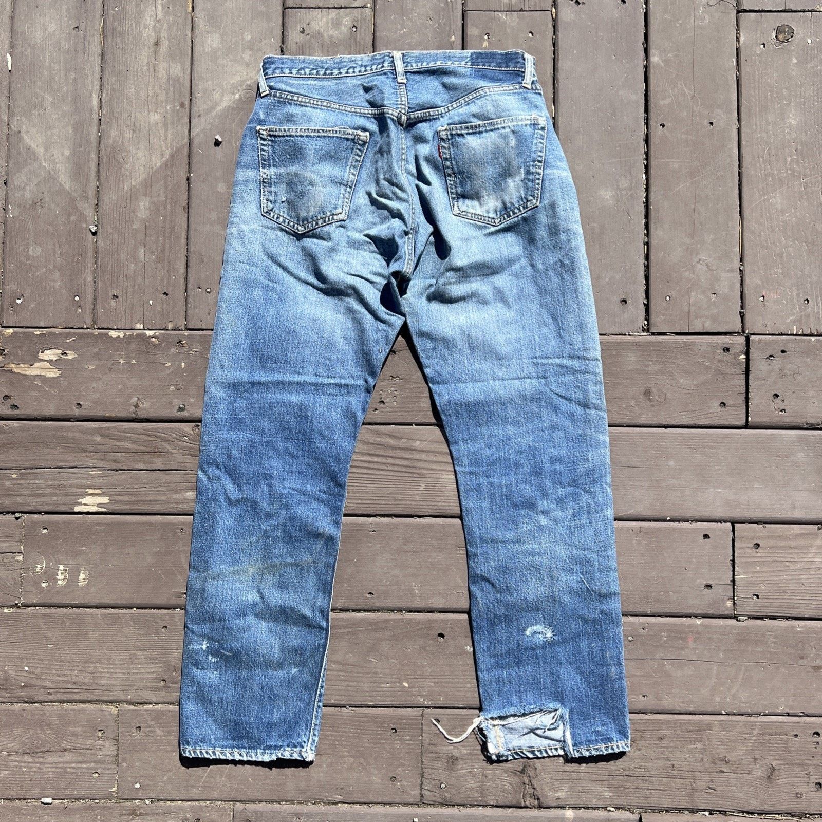 Levi's Vintage Levi's 501 60s Jeans W32 L30 Big E Lemon Stitch V Size US 30 / EU 46 - 15 Thumbnail