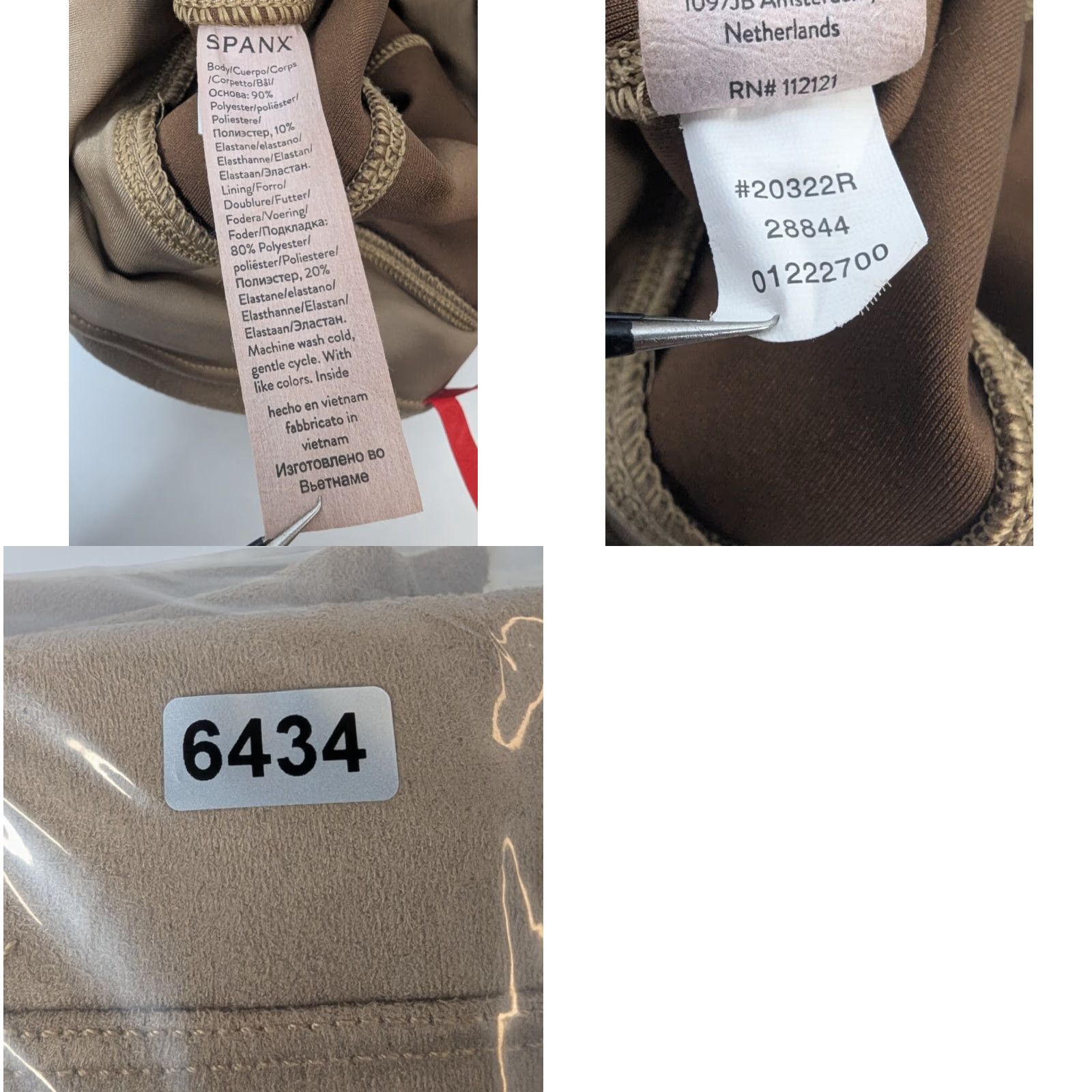Spanx SPANX Leggings Size Medium Brown Faux Suede High Waist Pull On 20322R M Regular Women Size 32" / US 10 / IT 46 - 9 Thumbnail