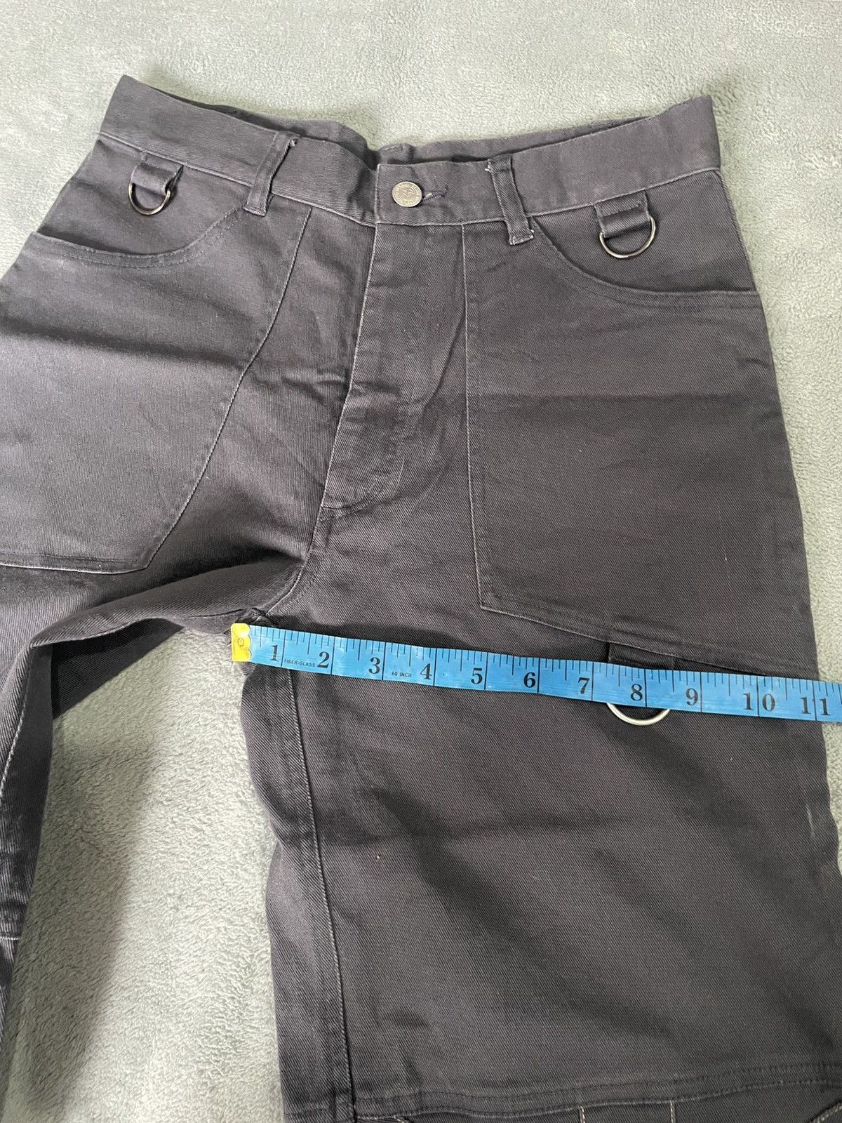 Japanese Brand SLASH NUMBER PUNK BONDAGE STYLE PANT Size US 28 / EU 44 - 5 Thumbnail