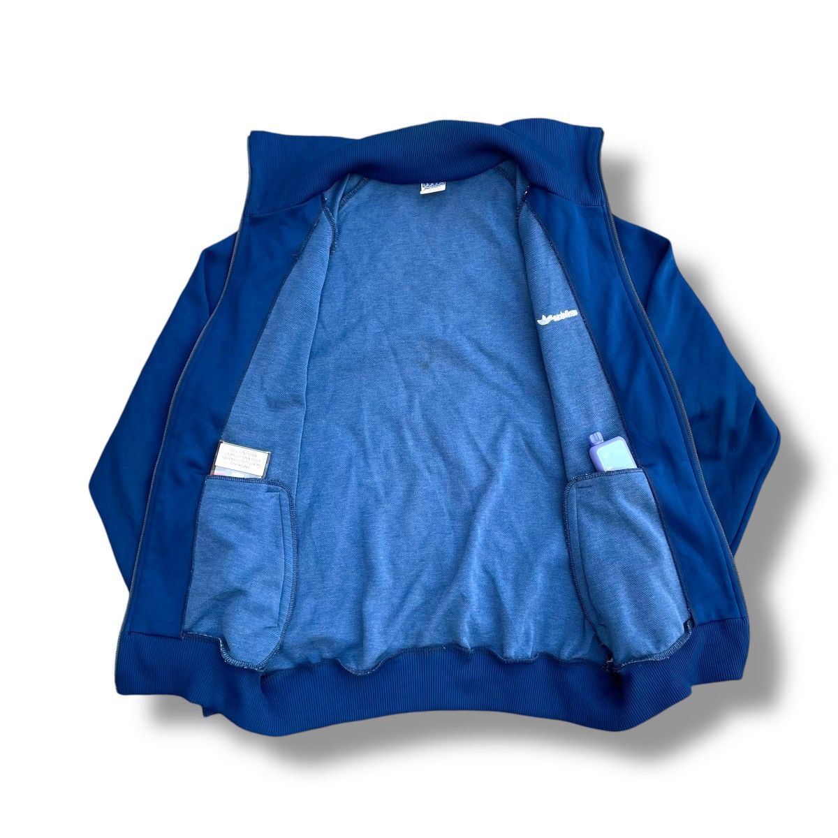 Adidas × Vintage VINTAGE 80s ADIDAS EMBROIDERED SPELL OUT TRACKTOP JACKET Size US L / EU 52-54 / 3 - 8 Thumbnail