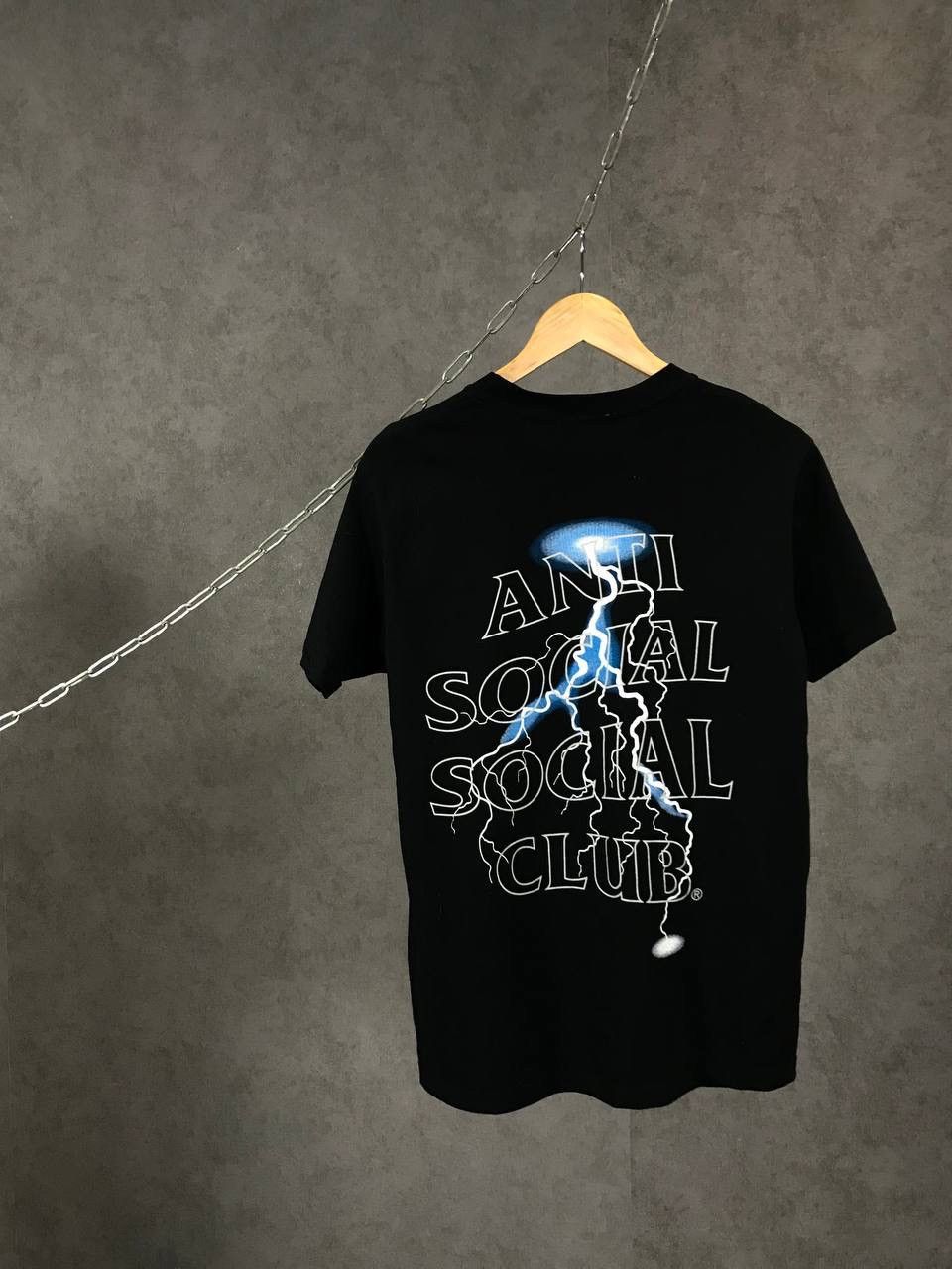 Anti Social Social Club Anti Social Social Club lighting made in USA tee Size US M / EU 48-50 / 2 - 2 Thumbnail
