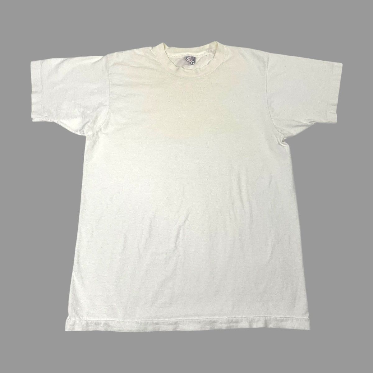 Vintage Vintage 90s single stitch blank t shirt Size US M / EU 48-50 / 2 - 1 Thumbnail