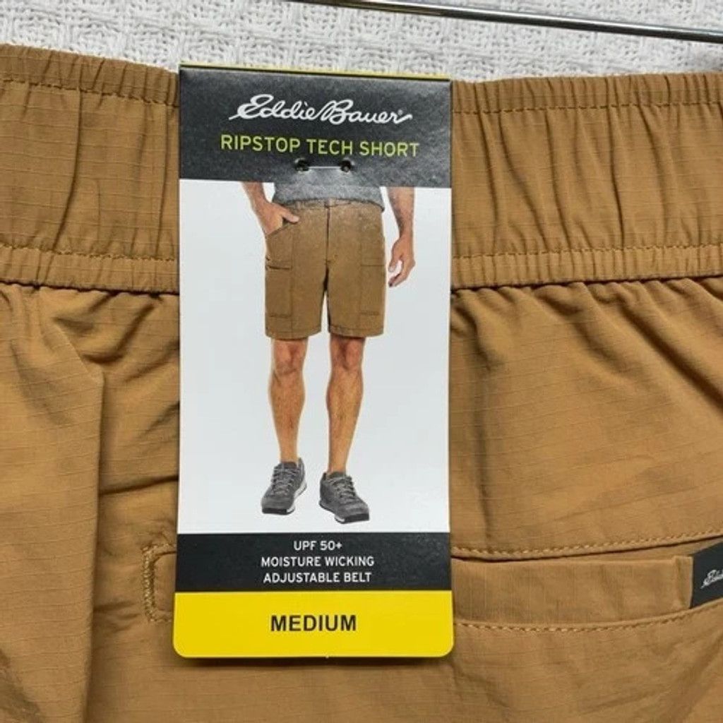 Eddie Bauer NWT Eddie Bauer Wicking UPF+ 50 Ripstop Tech Shorts Men M Size US 34 / EU 50 - 5 Thumbnail