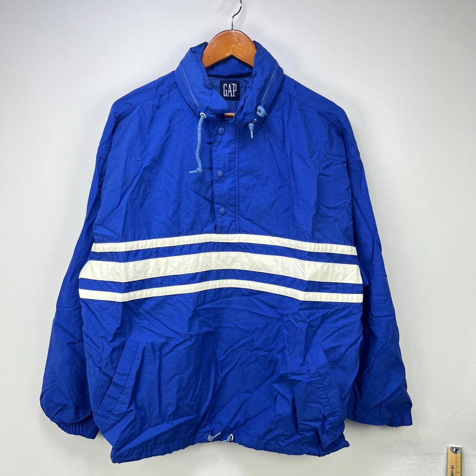 Gap Vintage 90s Gap Windbreaker Jacket Large Size US L / EU 52-54 / 3 - 1 Thumbnail