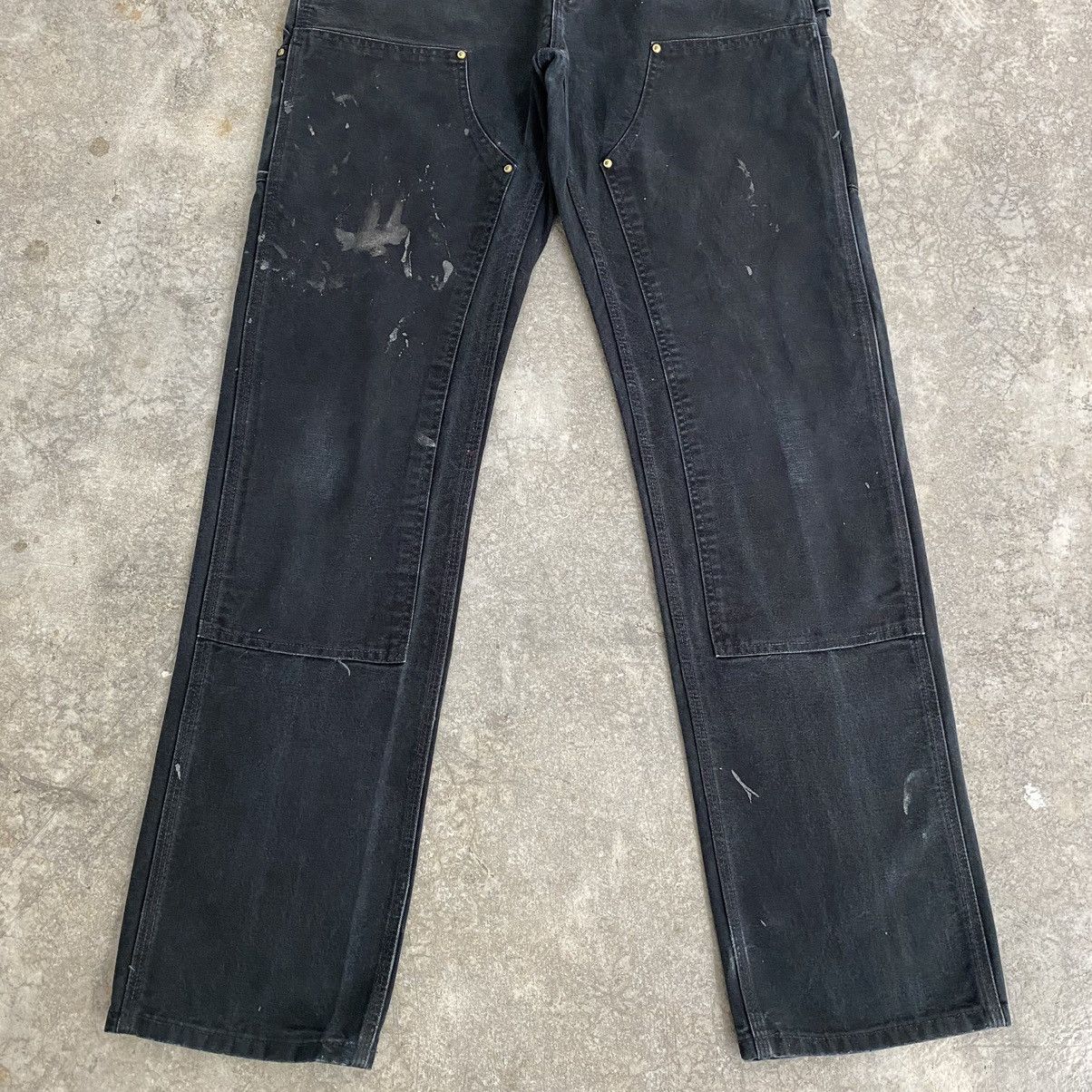 Carhartt Vintage Carhartt Double Knee Splatter Carpenter Work Pants Size US 31 - 5 Thumbnail