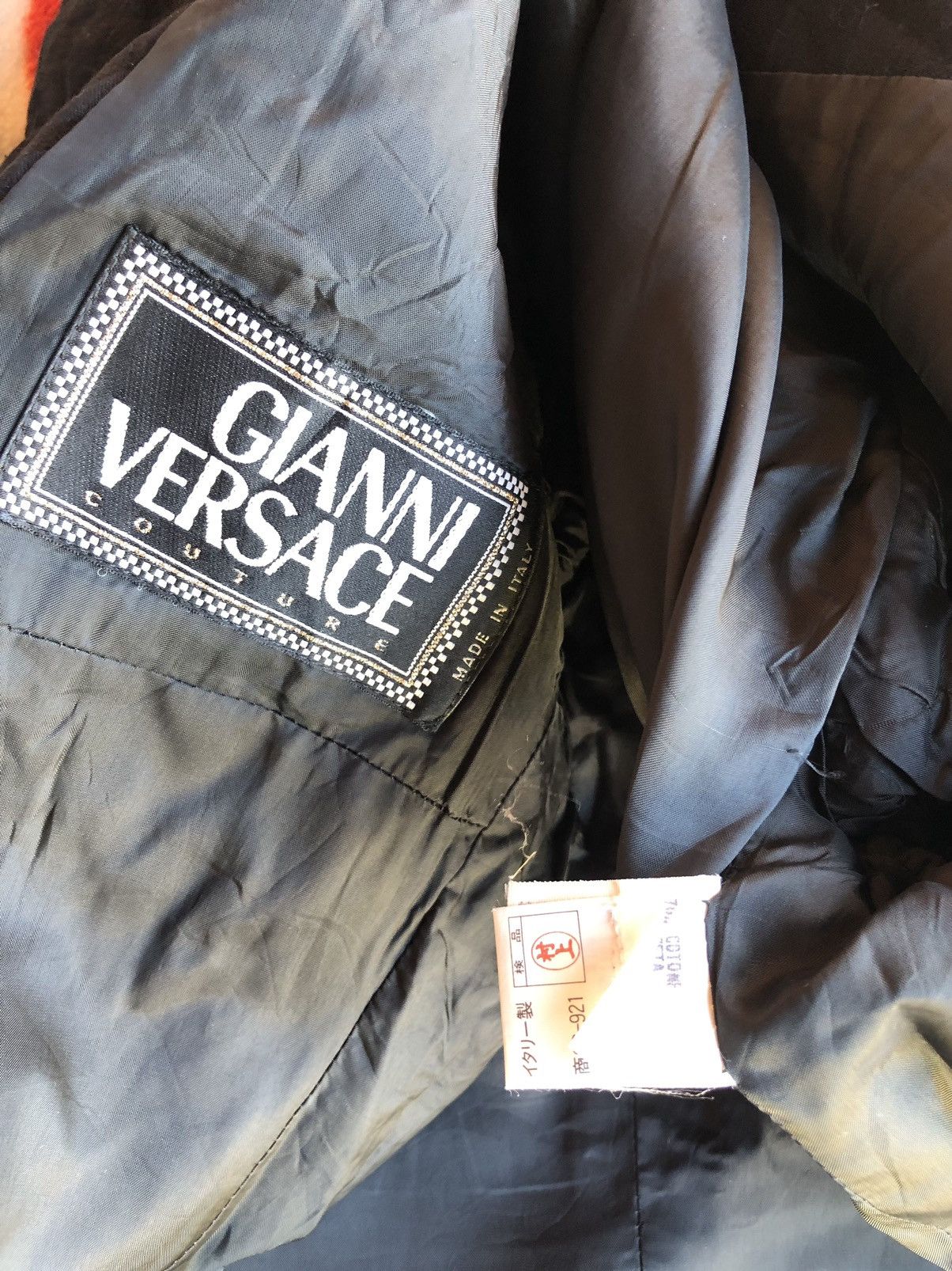 Versace Gianni Versace Couture Silk Cotton Jacquard Print Jacket Size S / US 4 / IT 40 - 16 Thumbnail