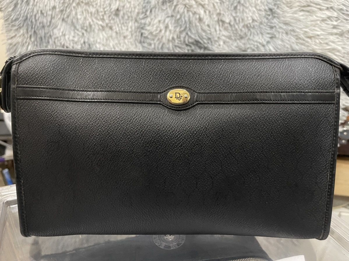 Christian Dior Monsieur Christian Dior honeycomb clutch bag Size ONE SIZE - 2 Thumbnail
