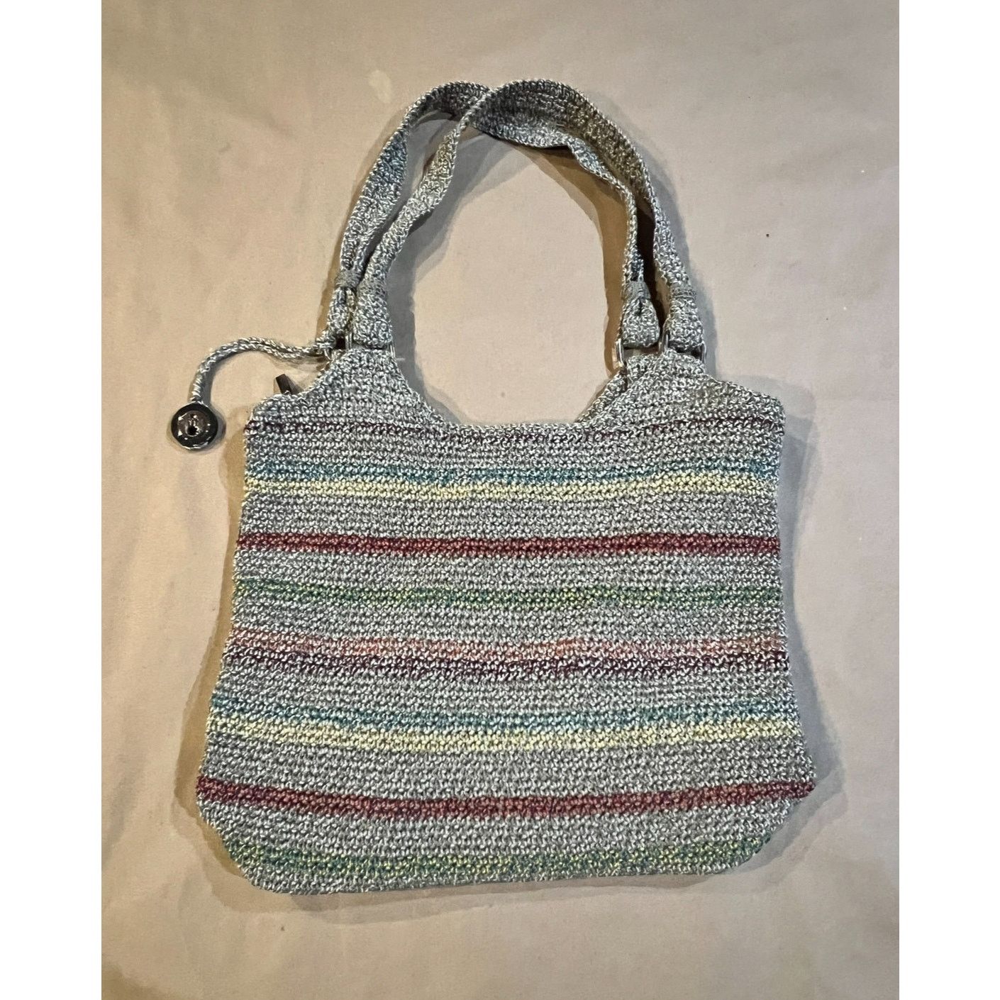 The Sak The Sak Purse Shoulder Bag Multicolored Crochet Rainbow Boho Size ONE SIZE - 1 Thumbnail