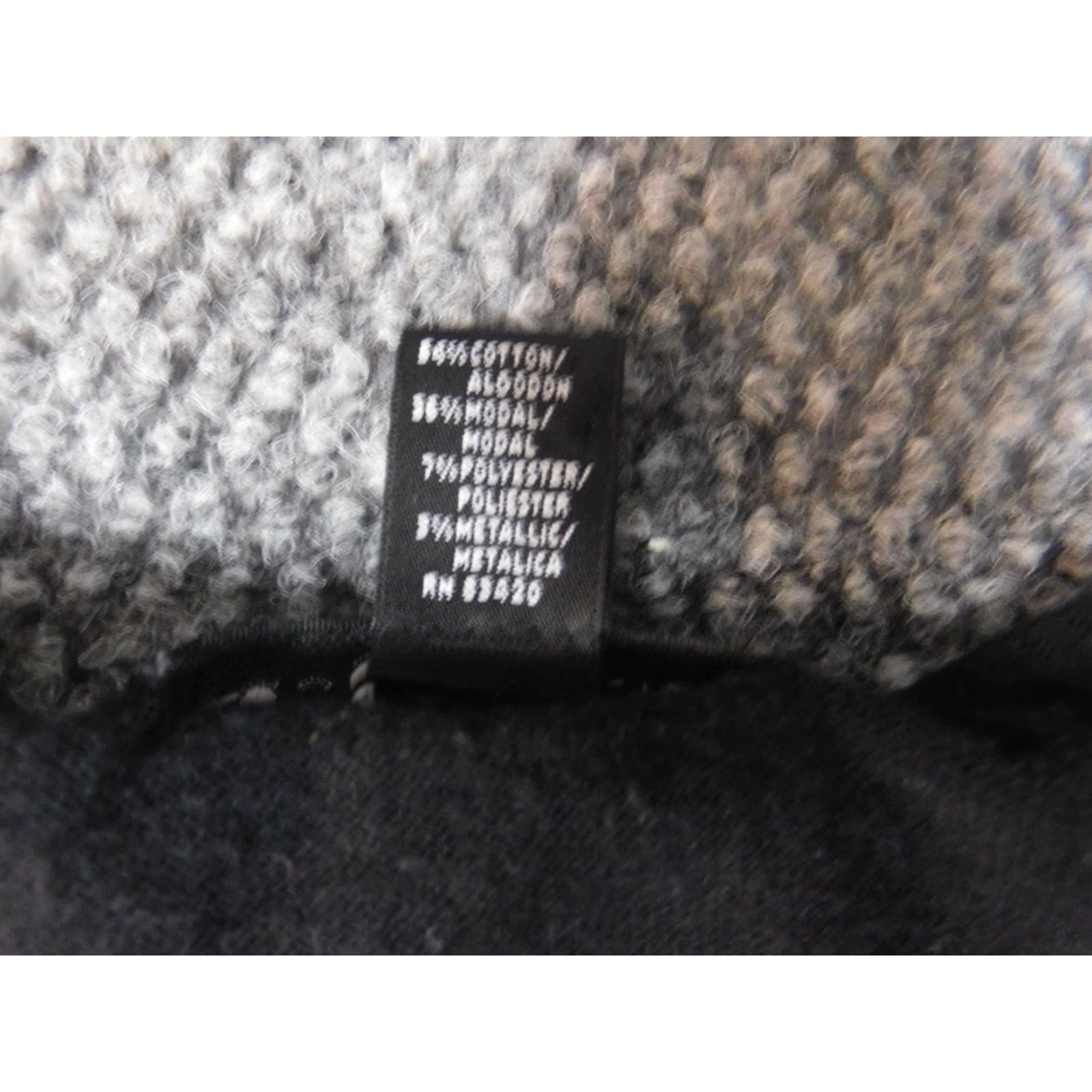 Vintage **Womens August Silk Black Chunky-Knit Medium Sweater** User: **August Silk Womens Black Medium Chunky-Knit Sweater** Size M / US 6-8 / IT 42-44 - 7 Thumbnail