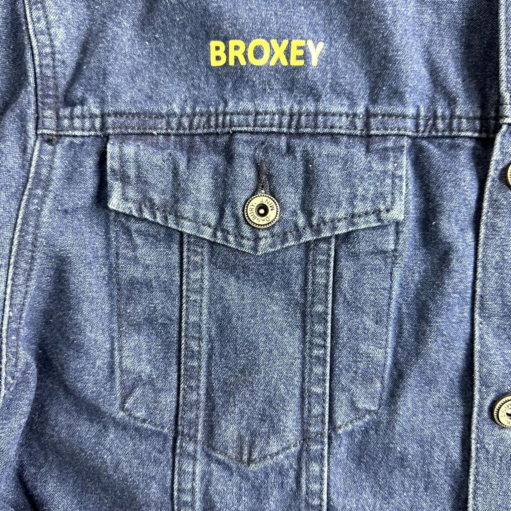 Vintage VINTAGE United States Army Denim Trucker Jacket 2XL Blue Army Patches United States Army Jacket Men Size US XXL / EU 58 / 5 - 6 Thumbnail