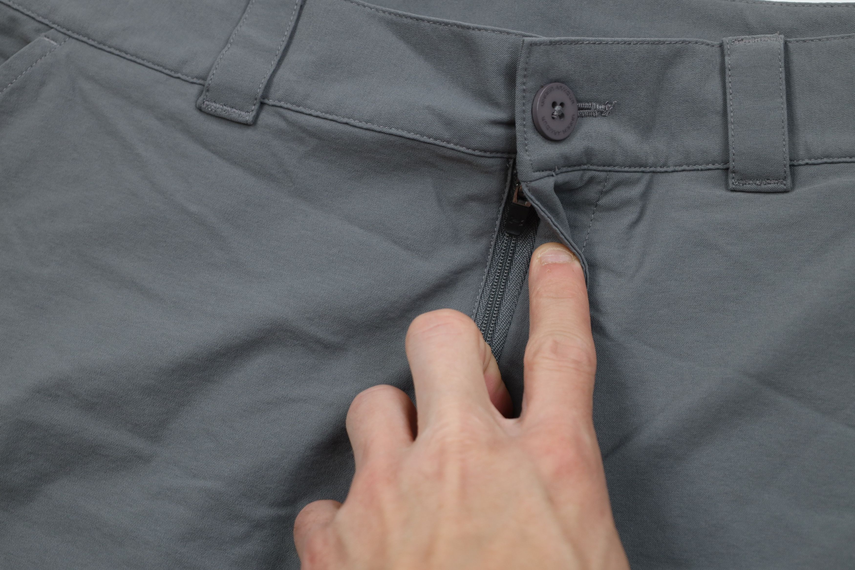 Under Armour Under Armour HeatGear Golfing Golf Chino Shorts Gray Tech Size US 34 / EU 50 - 5 Thumbnail