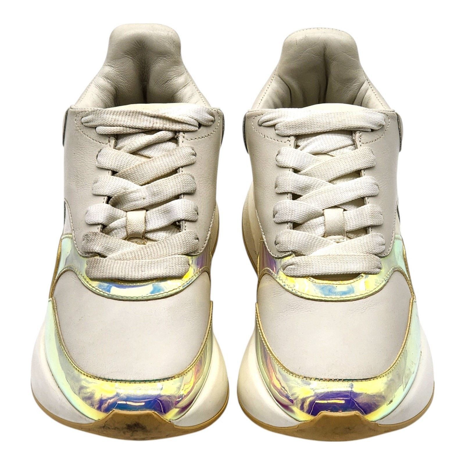 Alexander McQueen Oversized Runners Kadin Sneakers White EU 40 US 7 Size US 7 / EU 40 - 3 Thumbnail
