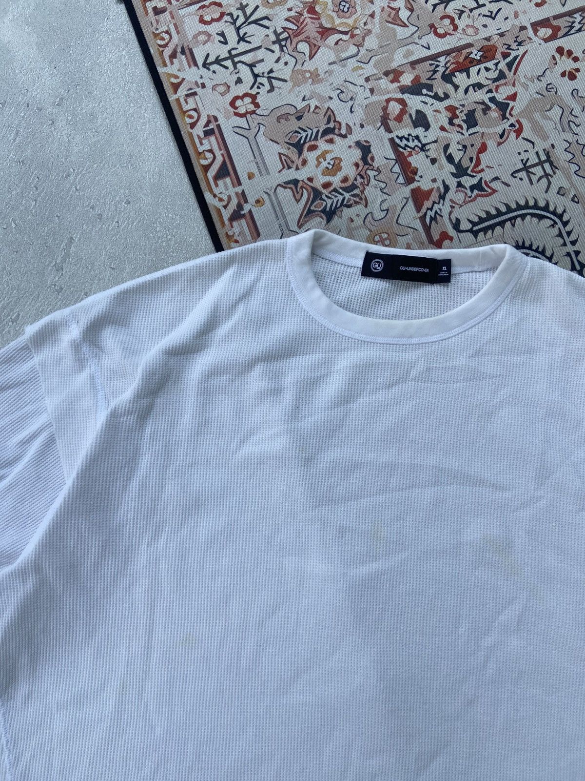 GU × Undercover Undercover x GU oversized thermal waffle tshirt Size US XL / EU 56 / 4 - 3 Thumbnail