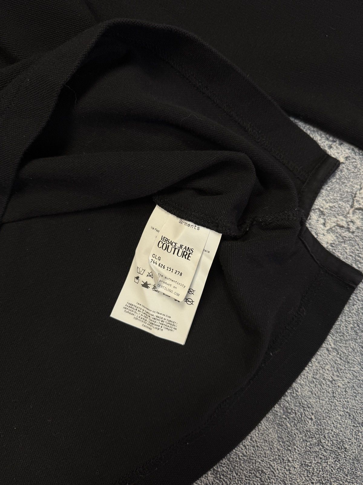 Versace Jeans Couture Versace Jeans Couture long sleeve rugby polo Size US L / EU 52-54 / 3 - 9 Thumbnail