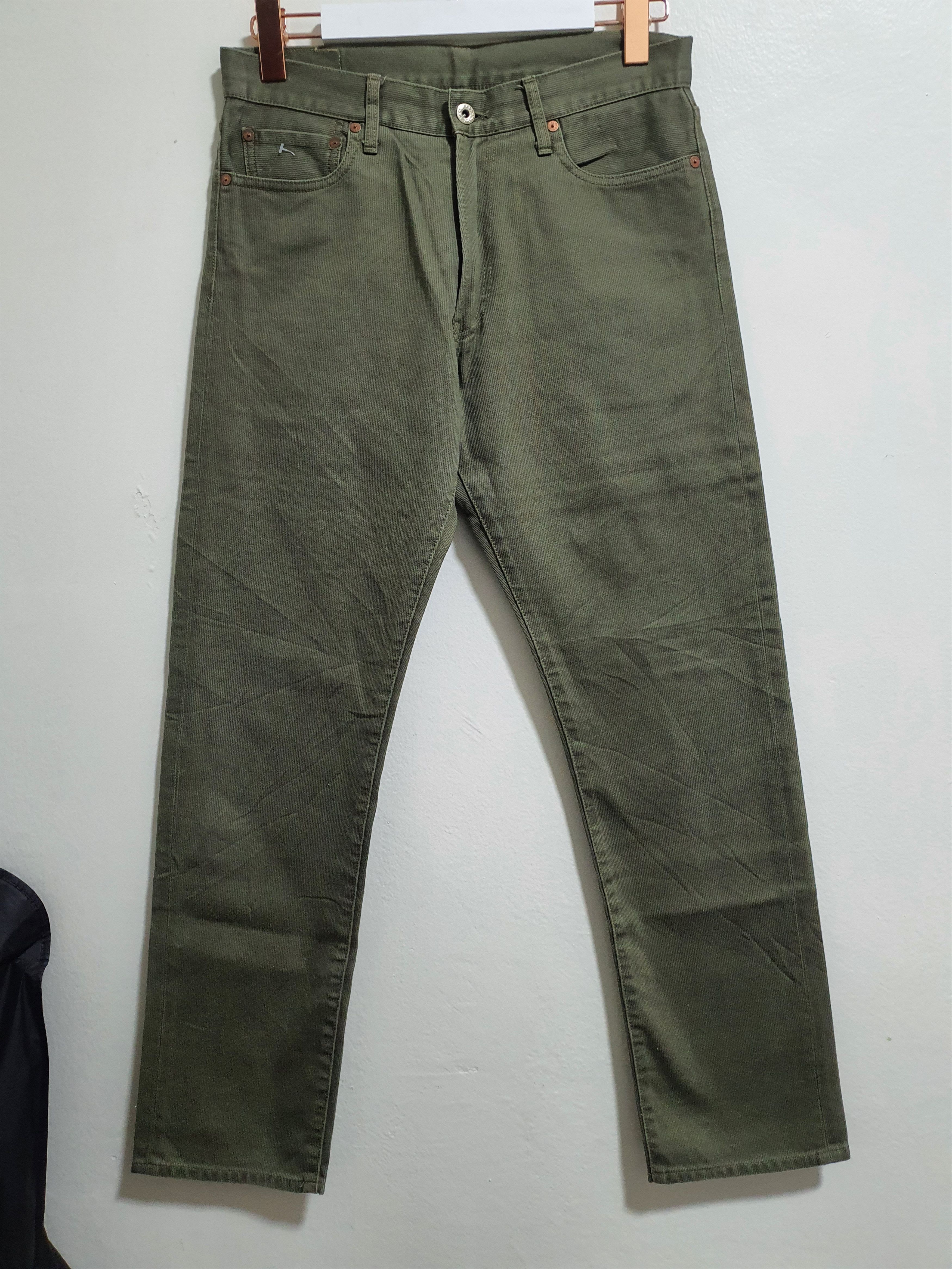 FOB Factory × Japanese Brand FOB FACTORY 31”/40” GREEN JEANS Size US 31 - 2 Thumbnail