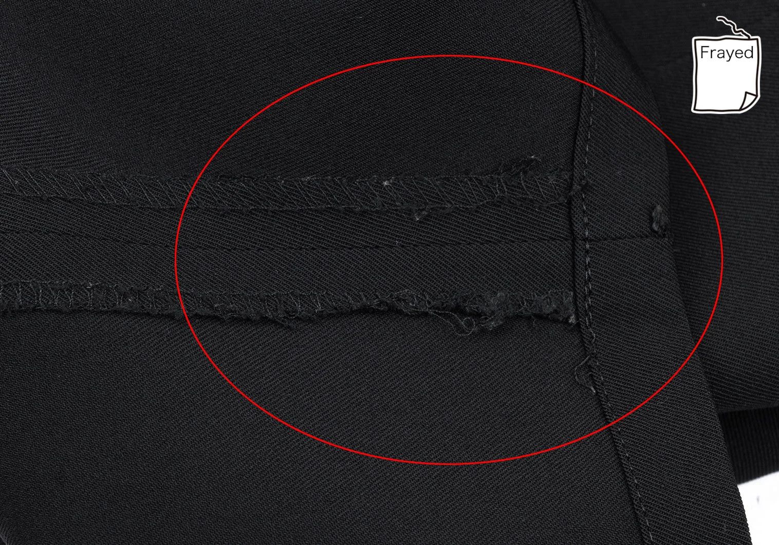 Yohji Yamamoto Yohji Yamamoto Wool Gabardine Trousers Black Size US 30 / EU 46 - 10 Thumbnail