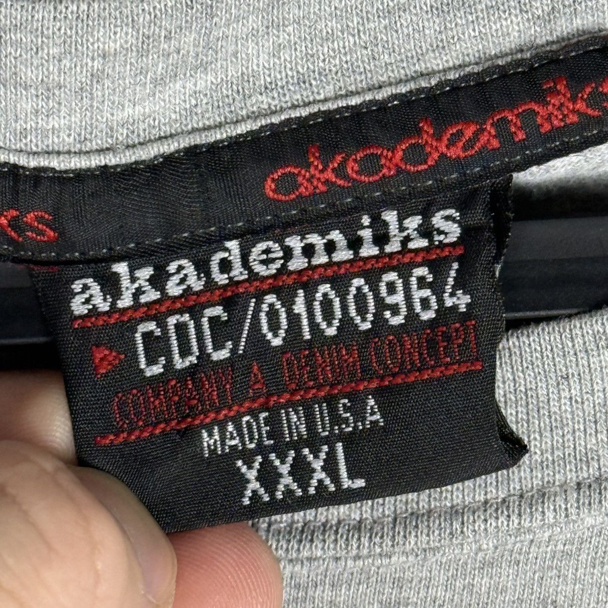 Akademiks Akademiks Mens Graphic Tee Jeanious Camp Logo Made In Usa Size US XXL / EU 58 / 5 - 9 Thumbnail