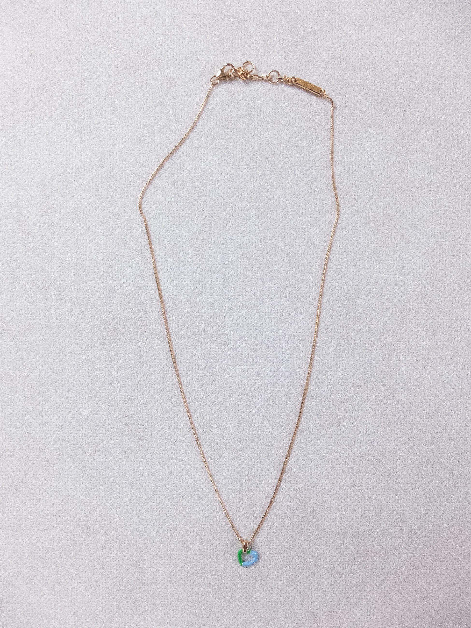 Bottega Veneta BOTTEGA VENETA heart gold plated Sterling silver necklace q Size ONE SIZE - 5 Thumbnail