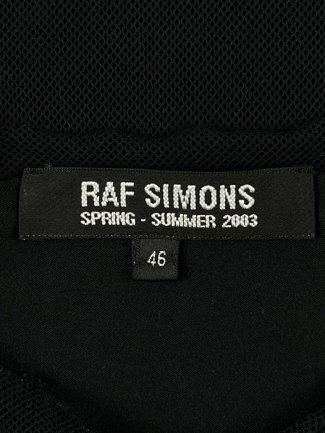 Raf Simons SS03 Raf Simons Consumed Resisted Net Mesh Tank Top Size US S / EU 44-46 / 1 - 6 Thumbnail