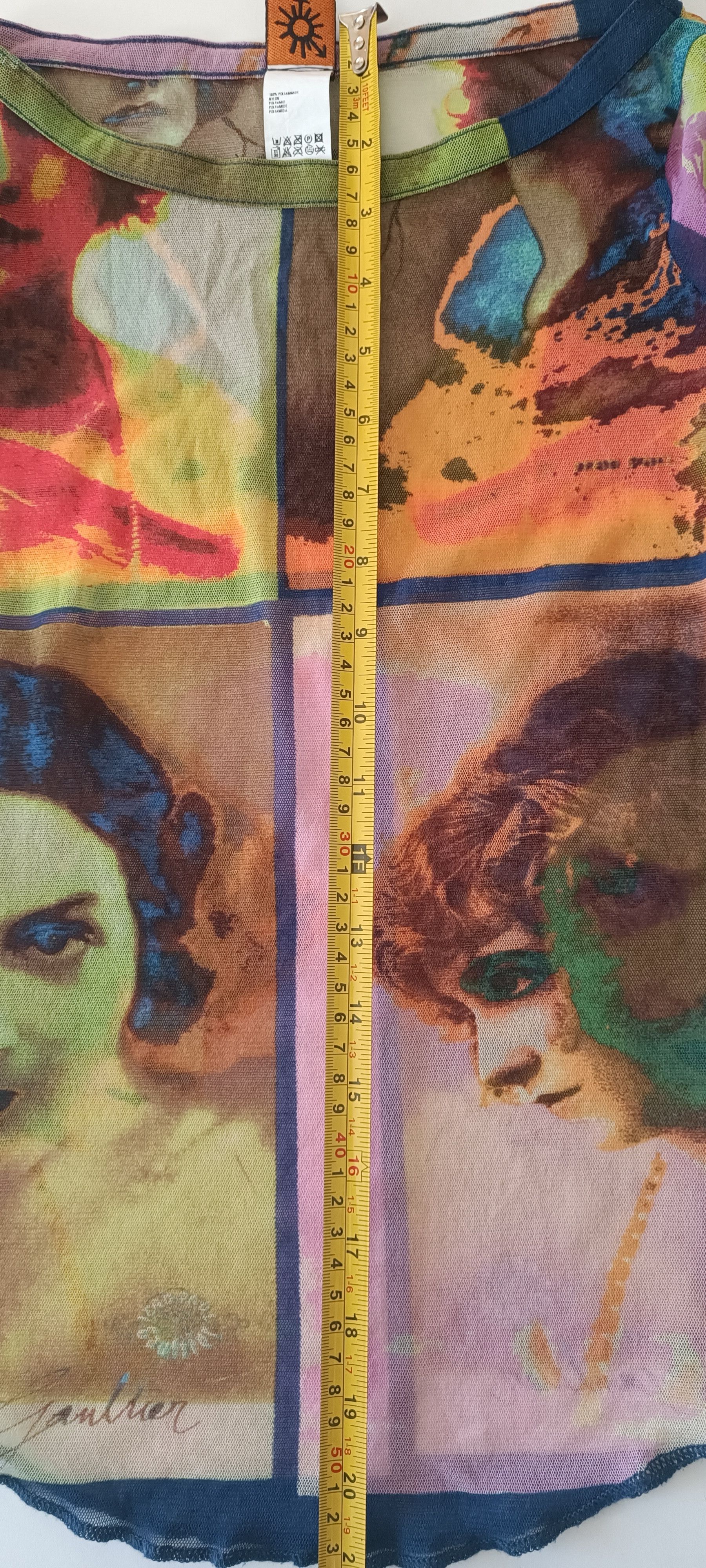 Top - Iconic print on women's frames 1920's